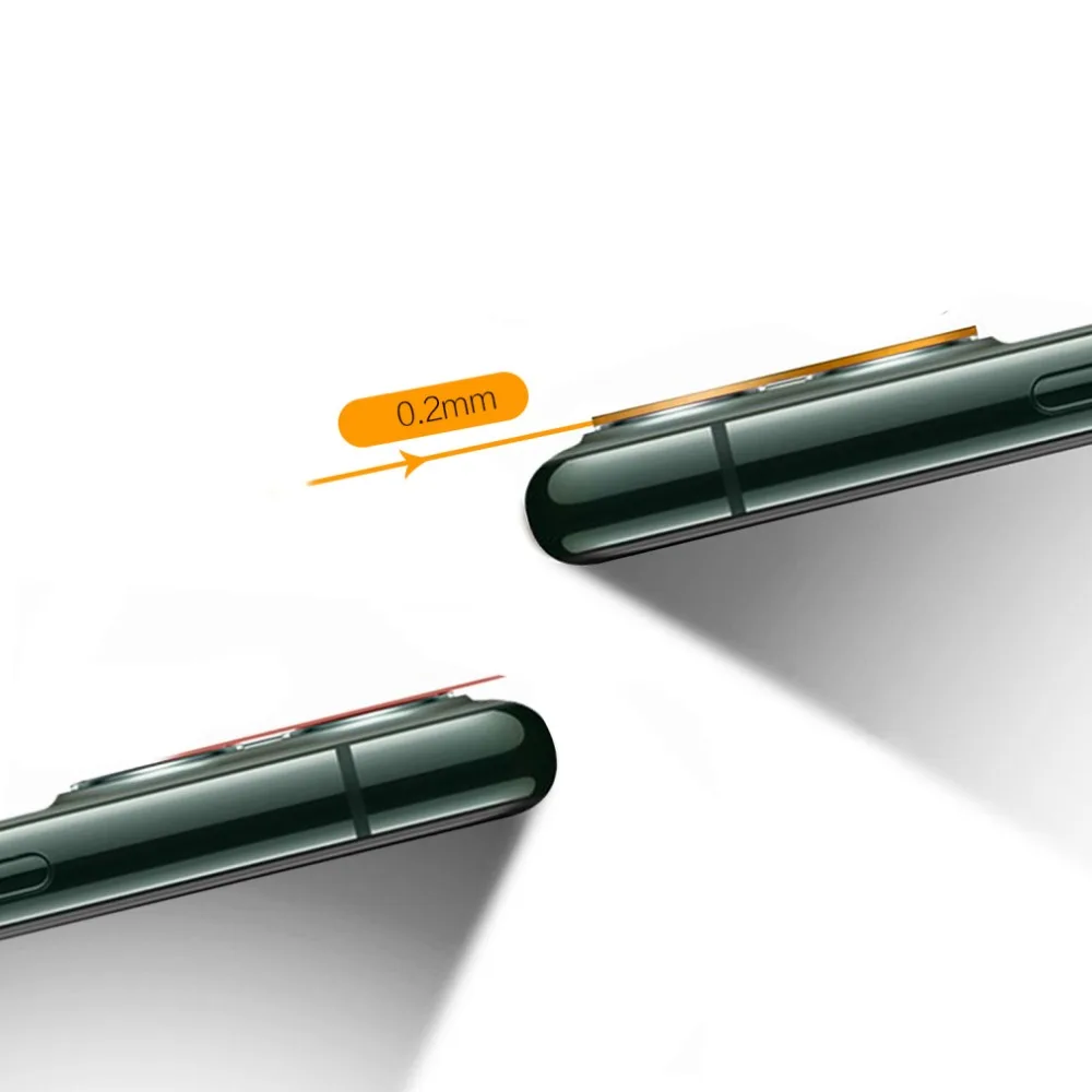 2 шт 3D полное покрытие камеры стекло протектор для iphone 11 Pro Max 0 ...