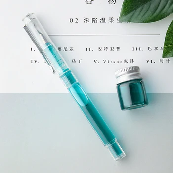 

JIANWU Art font transparent clean fountain pen Art creation painting Font design scrapbook DIY student School supplie