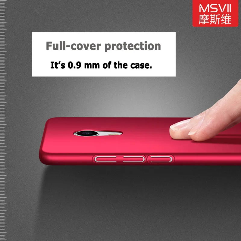 Meizu M3s Mini Чехол Бренд Msvii Meizu M3 Note чехол Meizu Note 3 Тонкий Жесткий ПК Скраб задняя крышка для Meizu M3 S Mini чехол s