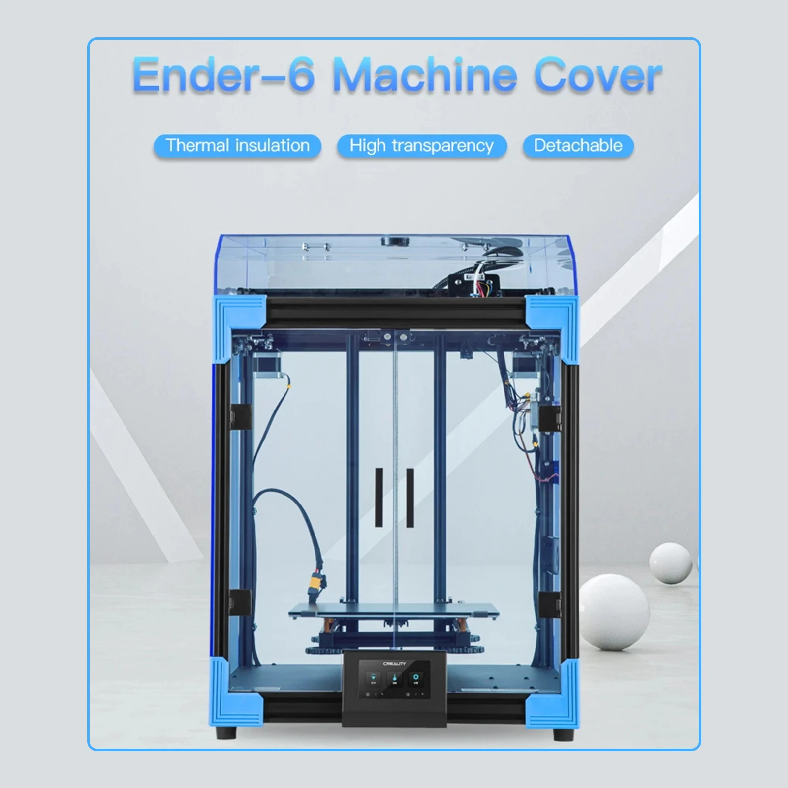 仕入元直送品 トップカバー 3dプリンター 自動温度および湿度測定 熱保護カバー 3d Printer Parts Ender Creality Accessories 6 3d 銀座 店舗 Keyport Jp