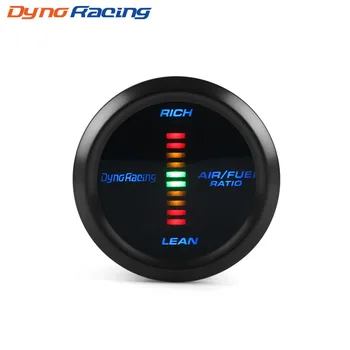 

Dynoracing 2" 52mm Air Fuel Ratio Gauge Blue Led Air Fuel Ratio Meter Blue Analog LED Car Gauge Car Meter BX101730