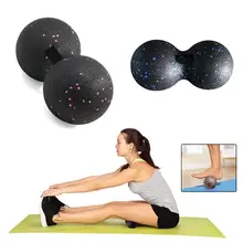 Мяч для массажа арахиса, мяч для Лакросса, для спины плеч, ног, реабилитационная терапия, тренировка