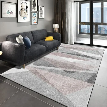 

Geometric Modern Living Room Carpets Home Nordic Carpet Bedroom Bedside Area Rug Blanket Large Teppich Coffee Table Floor Rugs
