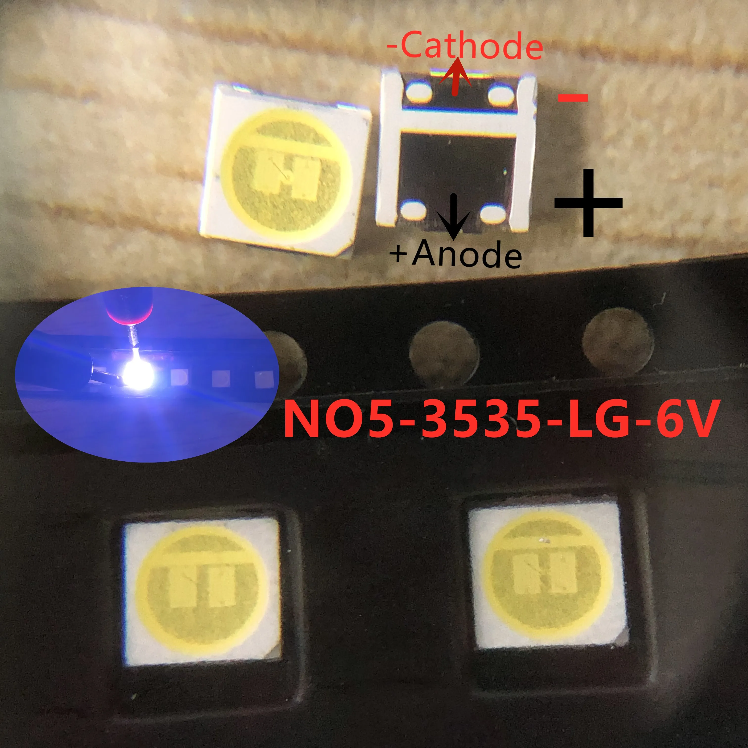 LED LG LATWT391RZLZK 3535 LG Innotek 3535-6V 2W LED LG LATWT391RZLZK 3535 LG Innotek 3535-6V 2W