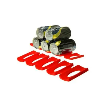 

Fridge Can Beer Wine Bottle Rack Organiser Holder Mat Stacking Tidy Tool