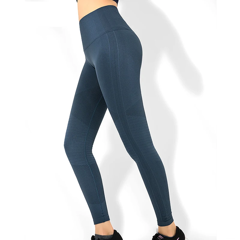 

High Waist Tight Sport Pants Women Elastic Quick Dry Fitness Yoga Pant Women Training Workout Pant Push Up Hip Seamless Leggings