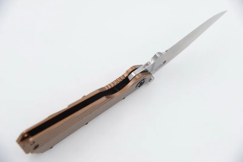 JUFULE Strider SMF TC4 титановая ручка D2 лезвие медная шайба складной Охота Кемпинг на