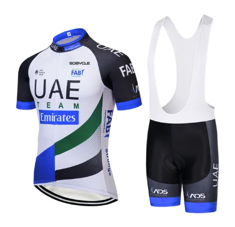Cycling suit ОАЭ команда reiten trikots radfahren tragen quick-trocknen von kleidung bib gel anzug kleidung Джерси Спортивная одежда - Цвет: Cycling suit