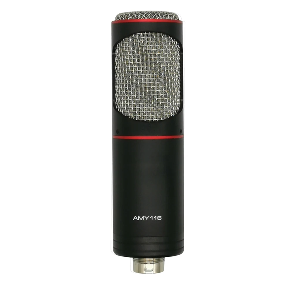 Hangrui Professional Metal Condenser Microphone Kits Podcast Streaming Voice Studio Mic For Youtube Skype Gaming Recording