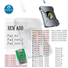 IRepair kutusu P10 NAND programcı iPhone ve iPad için seri numarası okuma yazma olmadan Nand kaldırma/OEM DCSD kablo kullanılan DFU kutusu