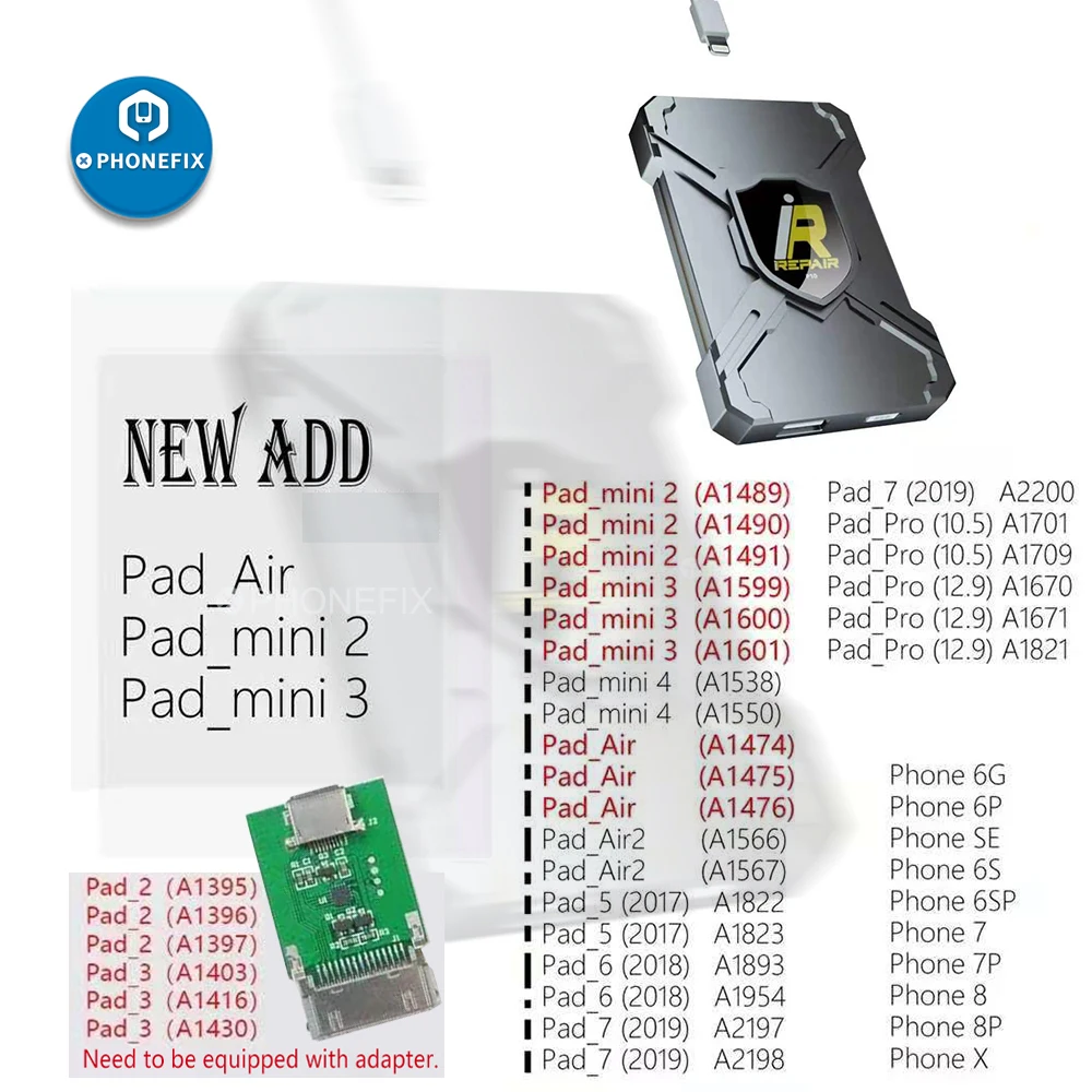 Программатор iRepair BOX P10 NAND для iPhone и iPad серийный номер чтение запись без удаления