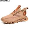 Sneakers Women Shoes 2022 Fashion Lover Plus Size 46 Light Casual Shoes White Basket Sneakers Breathable Walking Men Flats Black ► Photo 1/6