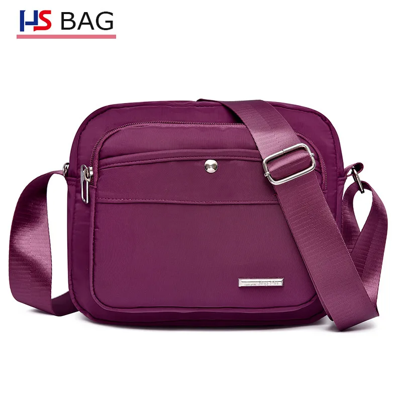 Трансграничной стиль Для женщин сумка через плечо сумка однотонная оксфордская Цвет среднего возраста Для женщин сумка многослойная молния рюкзак ПУ