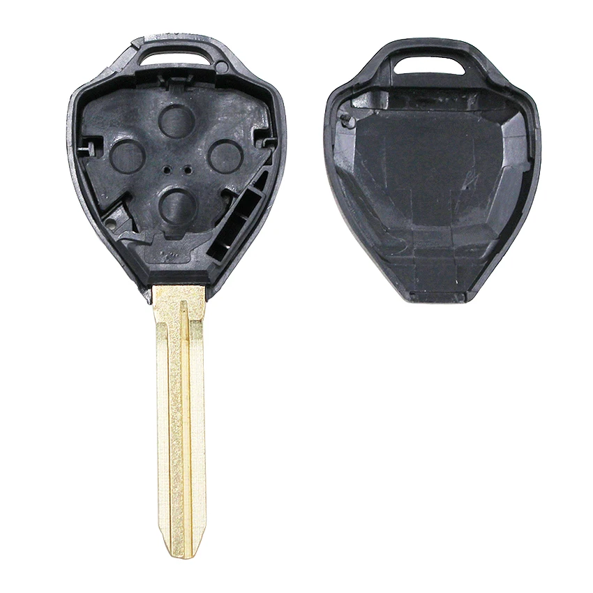 2 кнопки дистанционного ключа оболочки чехол умный корпус для ключей от автомобиля крышка Fob для Toyota Camry Corolla Avalon Venza Yaris Matrix RAV4