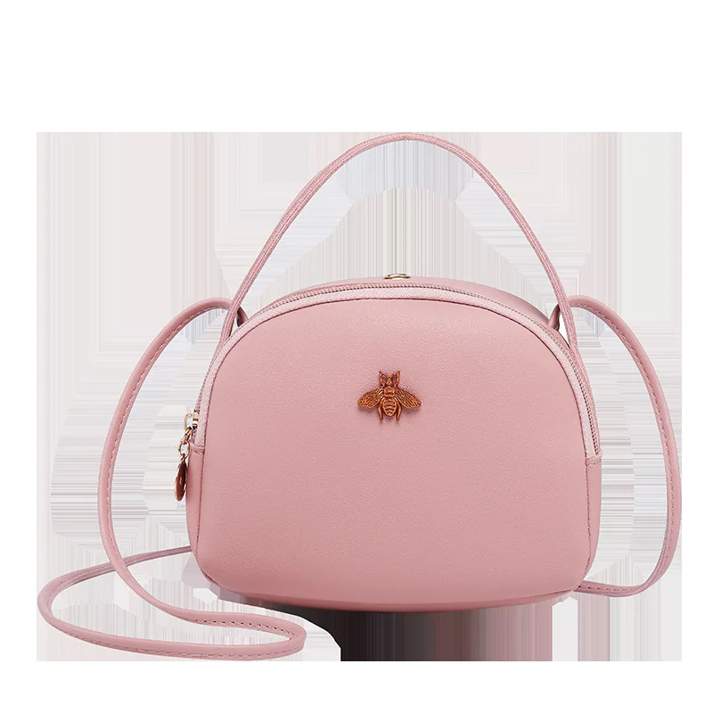 

Fairy Small Bag 2018 Autumn And Winter New Style Korean-style Versatile Cute Cross-body Small round Bag Shoulder Mobile Phone Pu