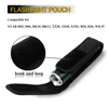 Tactical Molle Flashlight Pouch Holster Portable Outdoor LED Torch Carry Case Flashlight Holder Bag for Hunting Camping Hiking 4