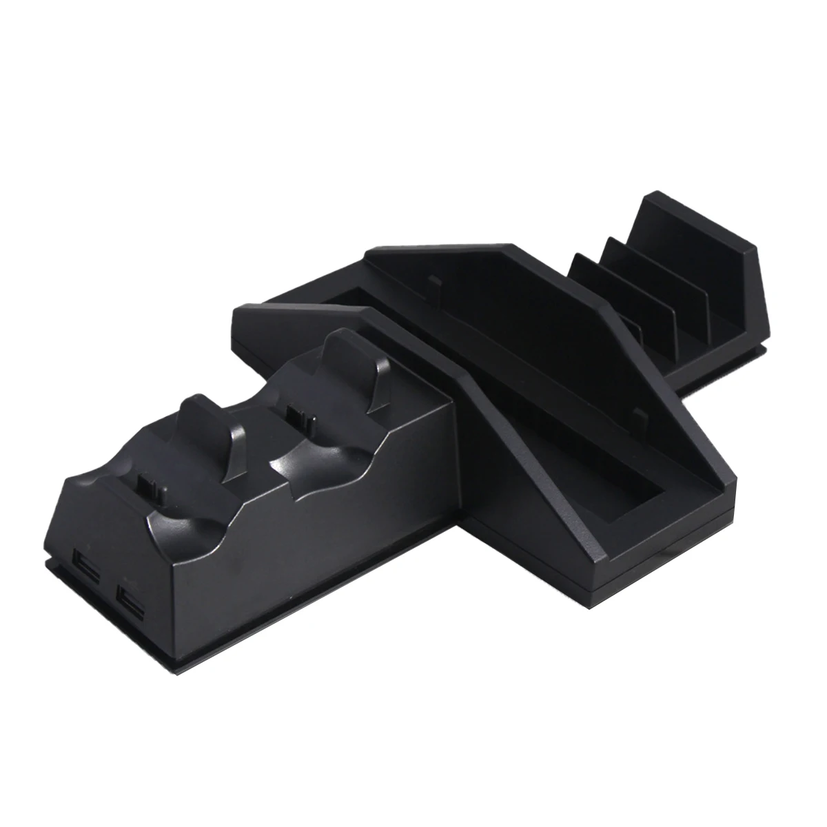 

Multi-Function Game Controller Charging Dock With Cooling Fan Dual USB Port For PS4/PS4 Pro Console Charging Station Stand