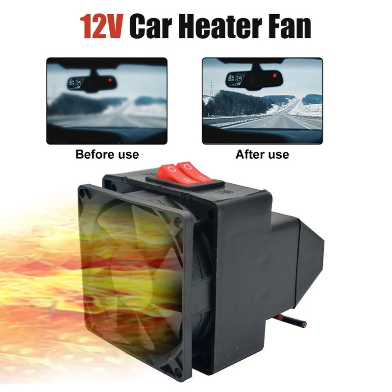 12V 150W автомобильный обогреватель Электрический нагреватель Стекло размораживания Defog нагрева кузнечной печи для RV грузовик с прицепом лодка Camper автомобильные аксессуары