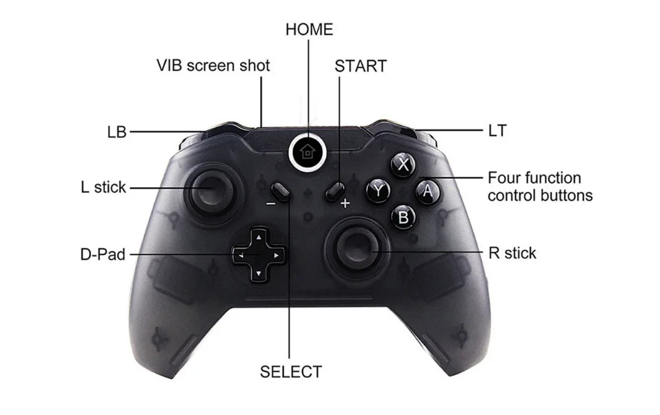 Беспроводной пульт управления Bluetooth для геймпад с переключателем Joypad для nintendo Переключатель консоли контроллер Pro джойстик функция вибрации