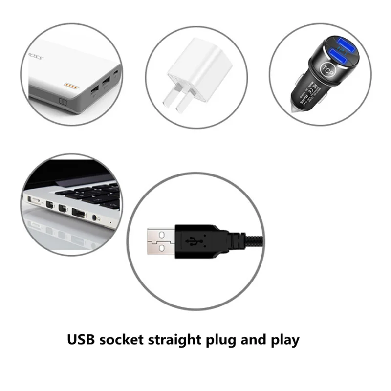 Автомобильный светодиодный интерьерный светильник USB звездный ночник для крыши
