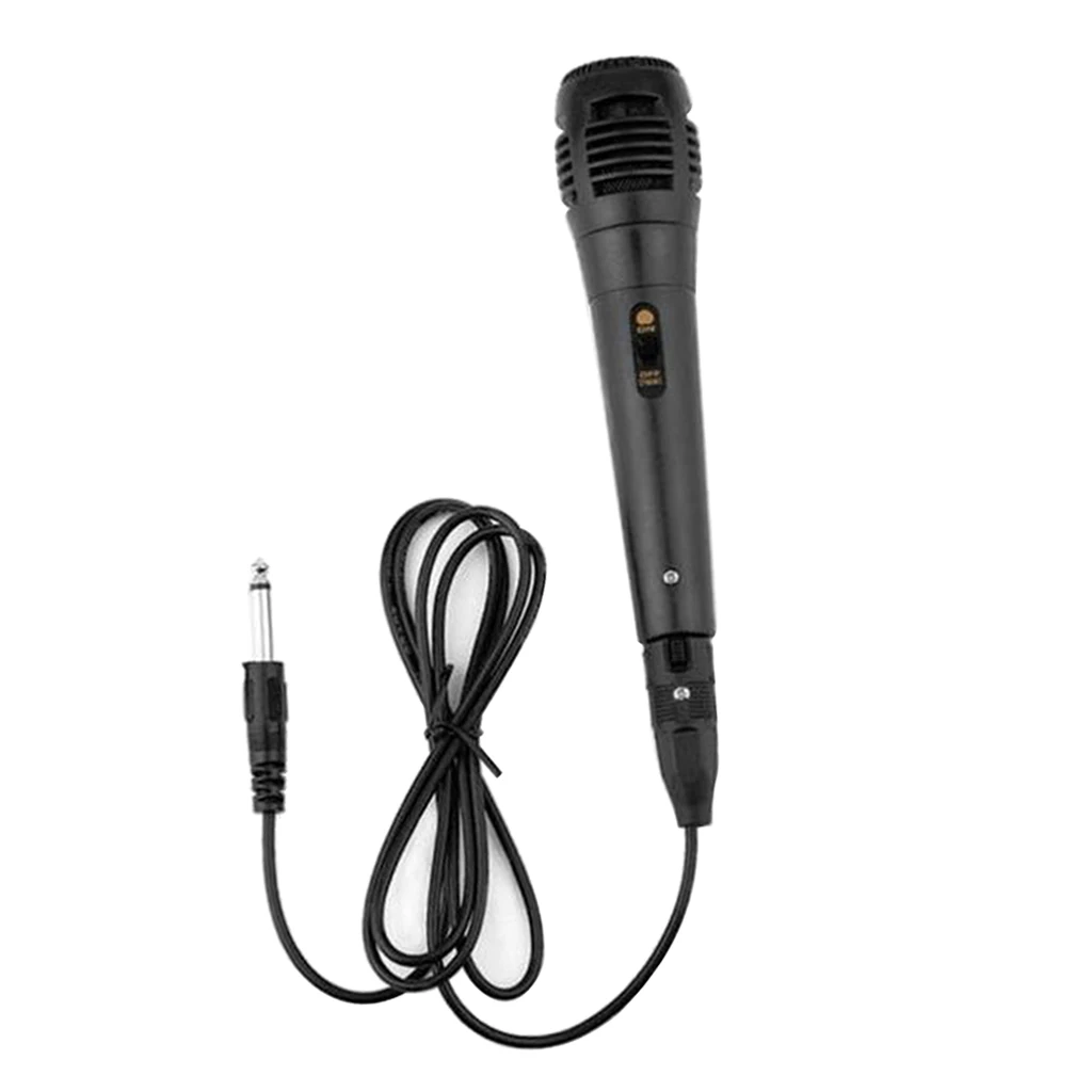 Dynamic Microphone XLR 6.35mm Mic DJ Party Vocal Karaoke &  Lead