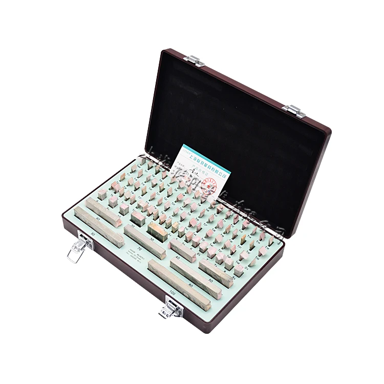 38pcs Set 1 Grade 0 Grade Inspection Block Gauge Test Caliper Blocks