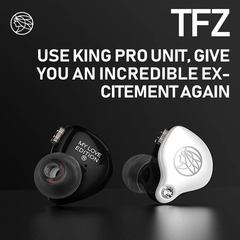 TFZ Mylove Edition, наушники в ухо, двойная магнитная цепь, движущаяся катушка, тяжелый бас, качество звука, музыкальные наушники VS TFZ T2