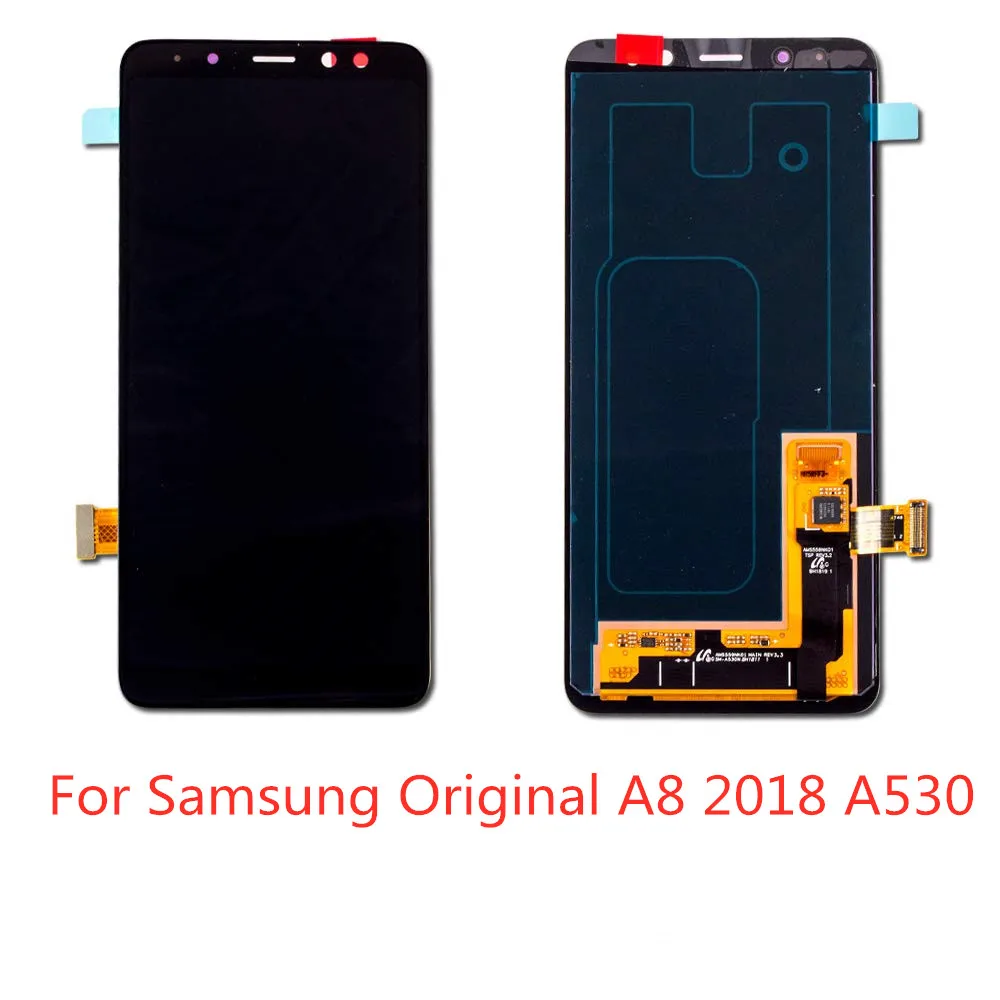 Супер amoled lcd экран для SAMSUNG Galaxy A8 lcd A8 lcd A530 Дисплей сенсорный дигитайзер Замена