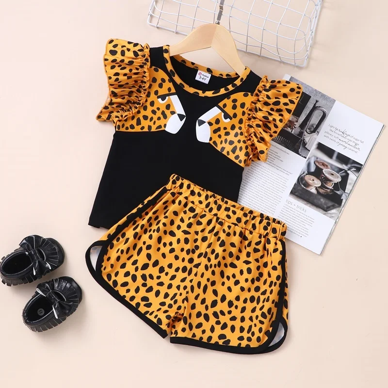 2pcs Summer Kids Baby Girls Clothes Cotton Home Wear Pajamas Sleeping ...