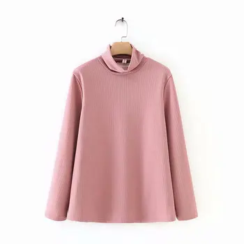 

Plus size Fleece pullover women loose blouse 2020 new casual ladies winter tops female shirts pink black pink army green
