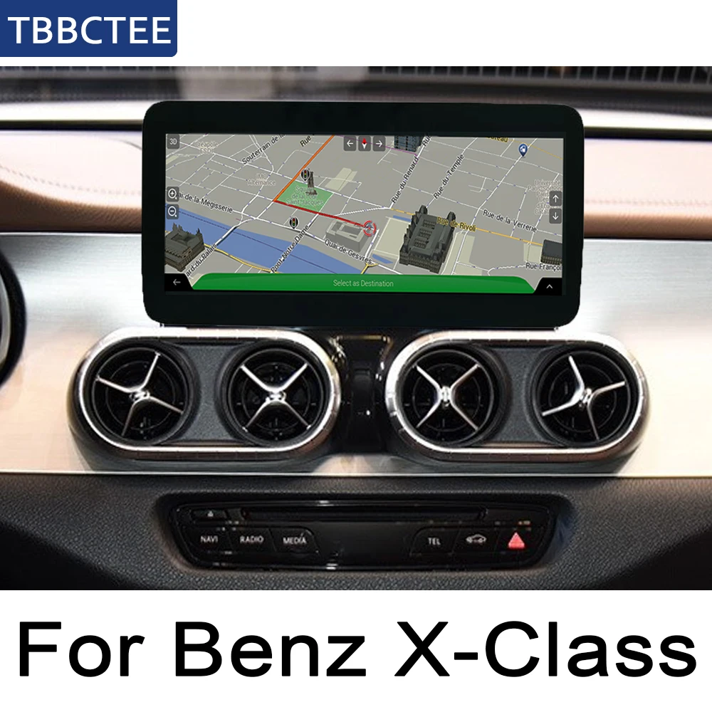 Для Mercedes Benz X Class 2018 ~ 2019 NTG HD экран Android Автомобильный GPS навигатор карта стерео