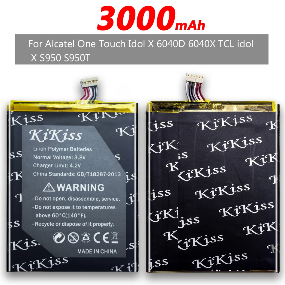 Free tool Mobile Phone Battery 3000mAh For Alcatel Idol x1s 6034R / x 6037y 6040x 6032 TCL S950 S950T TLp020C2 +Track No. | Мобильные