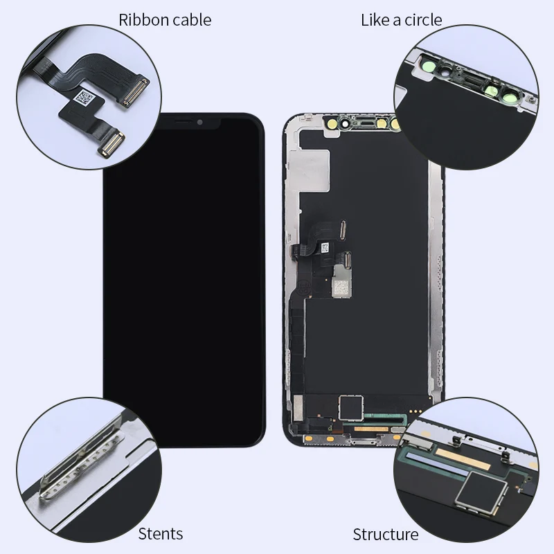 100 Tested LCD Pantalla For iphone X LCD 10 XS Screen LCD Display Touch Screen Digitizer 3