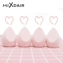 MIXDAIR 4 шт. косметический спонж для макияжа, форма капли воды, отбеливающий увлажняющий bb-крем, смешивающий пудра для лица, слоеный влажный сухой двойного использования