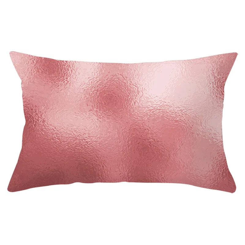 Fuwatacchi розовый прямоугольник/Полиэстеровая Подушка Чехол геометрический бросок наволочка для декоративное покрывало для дивана наволочки 30*50 см