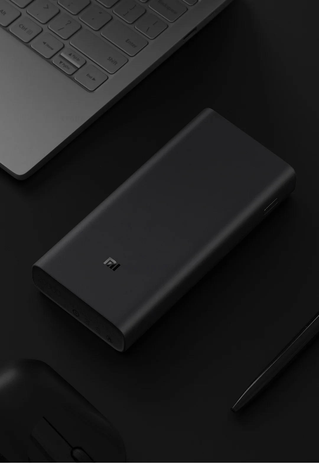 Xiaomi Youpin Xiaomi power Bank 3 Поддержка мобильного телефона Xiaomi супер вспышка зарядка Быстрая зарядка ноутбуки три порта 74wh Емкость