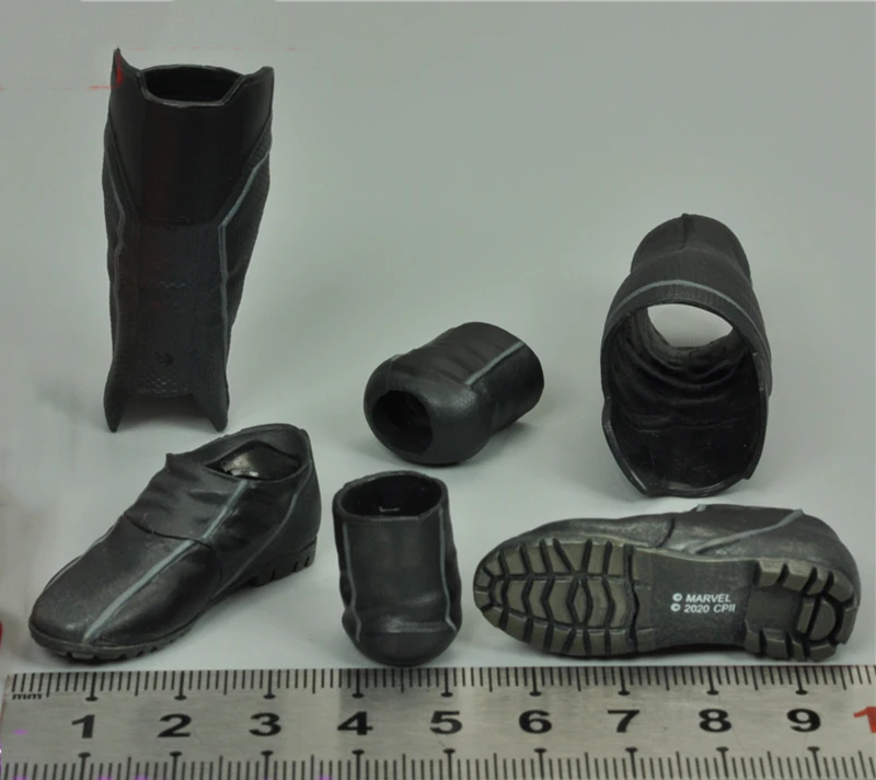 

Сапоги Hottoys Scale 1/6, MMS540, MMS541, королевская версия, однотонные ботинки, можно разделить на 12-дюймовую куклу SHF