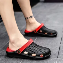 Г. Летние новые стильные тапочки Нескользящие сандалии с мягкой подошвой корейский стиль, повседневная обувь двойного назначения chao tuo, 40-44