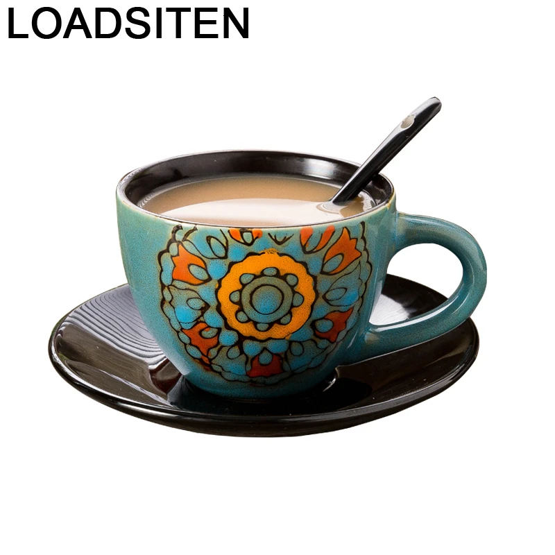 Vajilla посуда чай Coffe Copo E Забавный Tazze Colazione креативный Kupa Bardak путешествия и керамика Новинка кружка кофе Caneca чашка