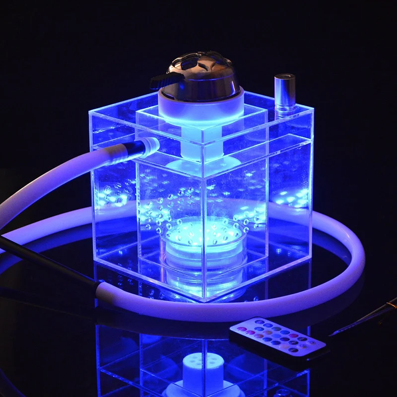 

2019 Arab Hookah Set,Hookah Cachimba Shisha Narguile LED Light Charcoal Tigela Hookah Base Sisha accessories Party Gifts