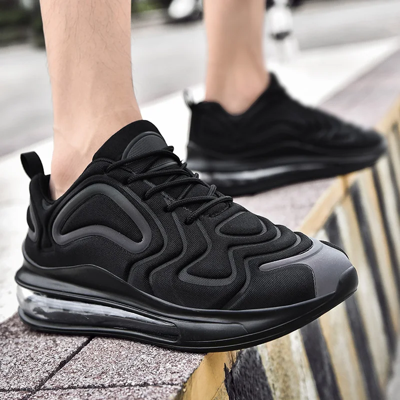 

Brand Running Shoes for Men Air Cushion Sneakers Mesh Breathable Wear-resistant Women Fitness Trainers Sports Walking Shoes Man