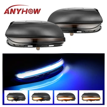 

2pcs Dynamic LED Turn Signal Lights Side Mirror indicator Blinker For Volkswagen VW Golf 6 Golf MK6 GTI 6 R line Touran VI R20