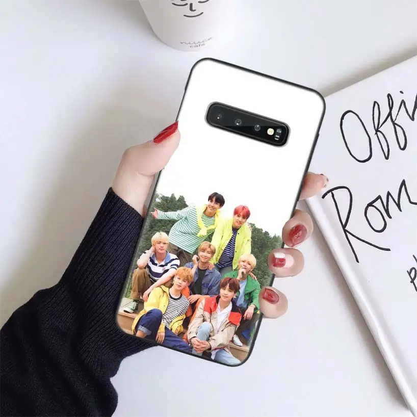 BS017-7 J Hope kPop чехол для samsung Galaxy S10+ Plus Lite Note 10 9 8 S9 S8 J4 J6+ Plus S7 S6 черный чехол для телефона - Цвет: BS017-7