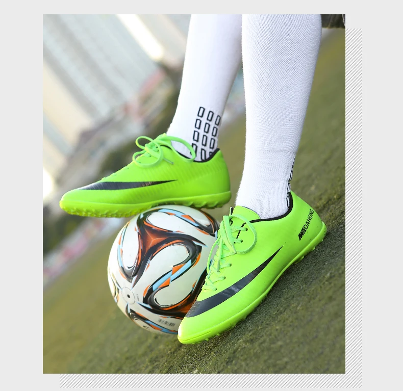 Soccer Shoes Teenager Breathable Football Boots