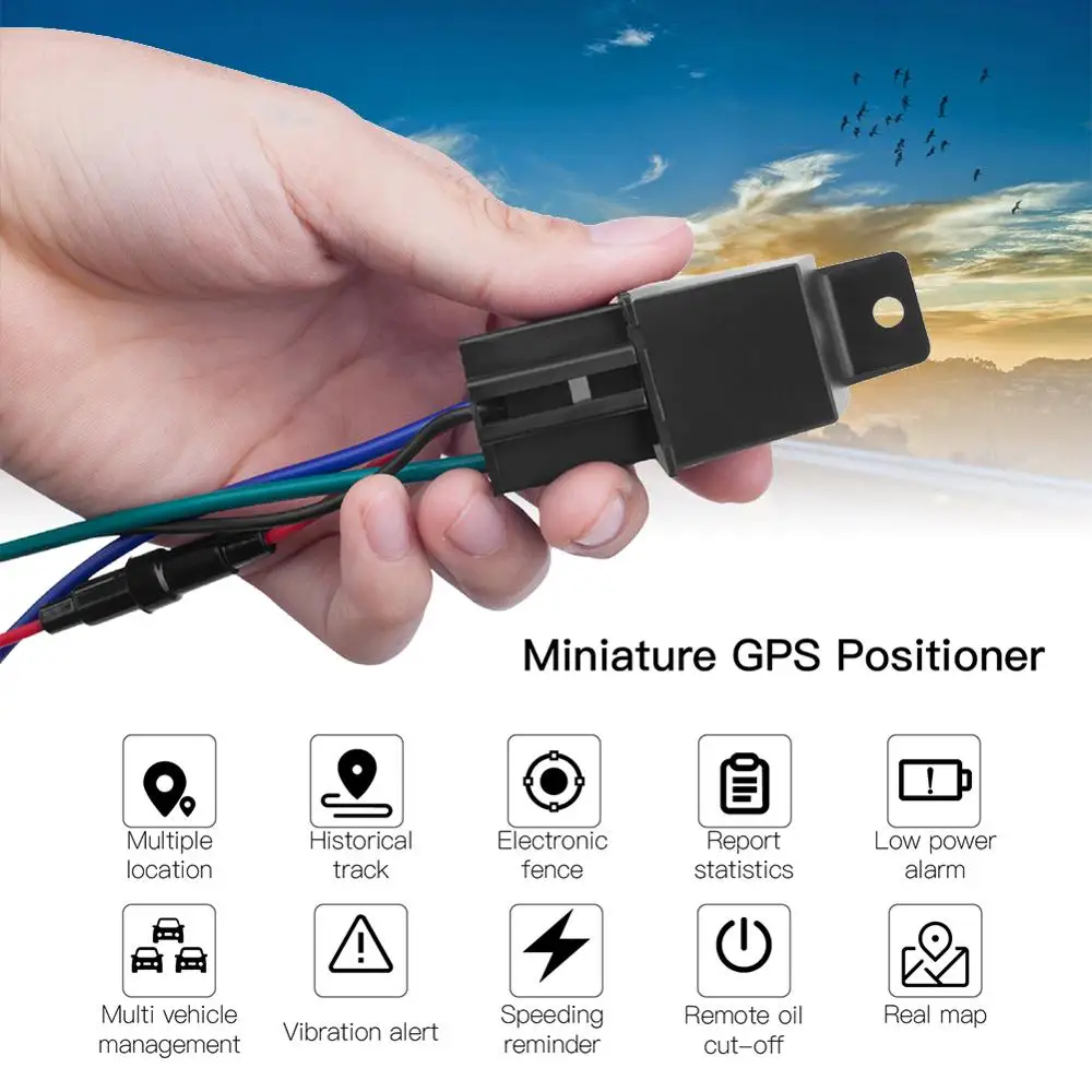 Mini GPS Tracker Car Tracker Micodus MV720 Hidden Design Cut Off Fuel