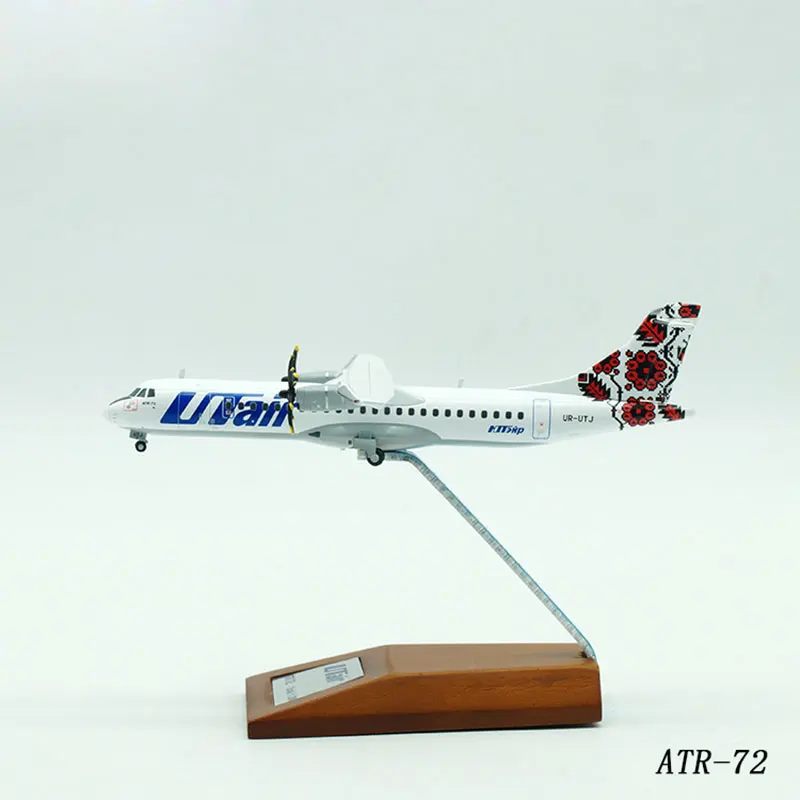1/200 Аэрофлот ATR-72 UR-UTJ Российская авиакомпания литье под давлением сплав самолет металлический масштаб самолет Изысканная статическая модель коллекции