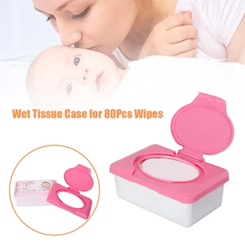

Home Car Dry Wet Tissue Box Case Baby Wet Wipes Tissue Box Holder Organizer Kitchen Storage Supplies Napkin Holder Storage Box