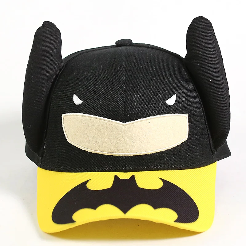 Забавная бейсболка с Бэтменом, Модная креативная бейсболка, хип-хоп кепки для мужчин и женщин для мальчиков и девочек