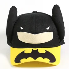 Забавная бейсболка с Бэтменом, Модная креативная бейсболка, хип-хоп кепки для мужчин и женщин для мальчиков и девочек