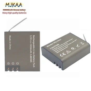 

MJKAA PG1050mAh Rechargeable Battery EKEN Sports Camera Battery for Models H9 H9R H3R H8PRO H8R H8 Pro SJ4000 SJCAM M10 SJ5000X